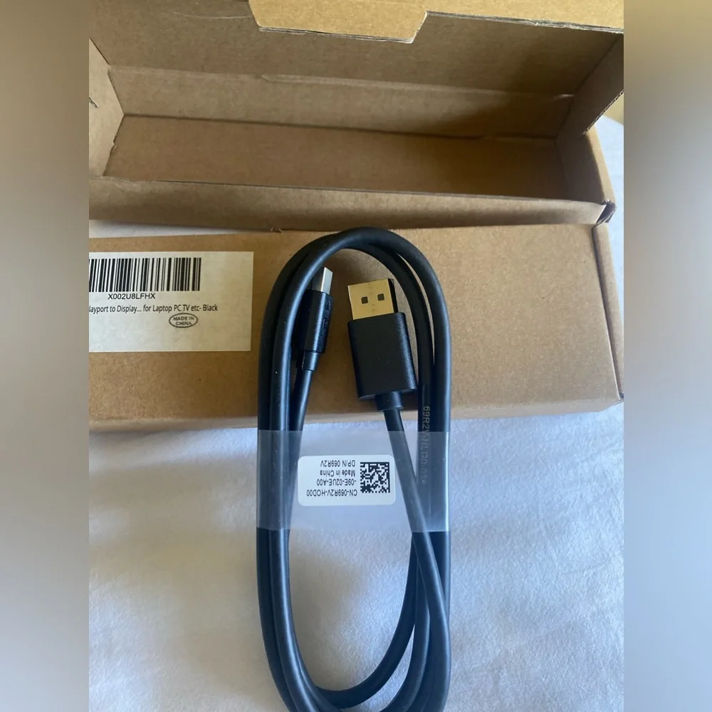 Mini DisplayPort to Display…for Laptop PCTV Black New CN-069R2V-HOD00-Brand New